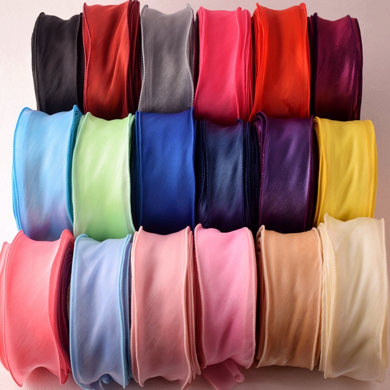 Ribbon Organza Roll - Nastro di Organza di raso rotolo