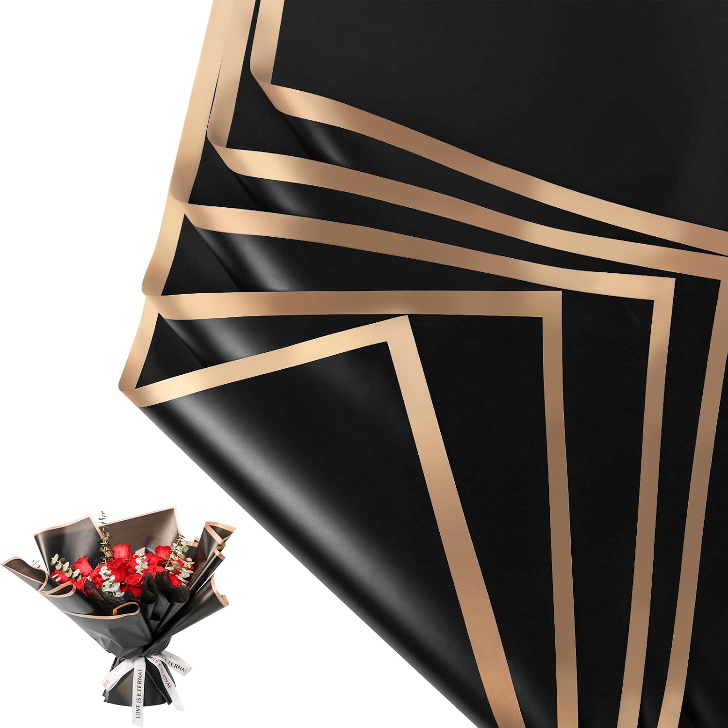 Florist Supply Paper - NESCCI 20 Fogli di Carta da