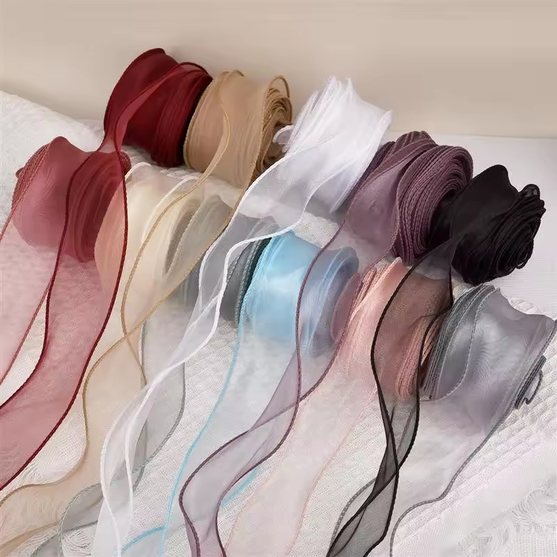 Nastro in Chiffon Trasparente  - Ribbon Organza Roll recensione e prezzo