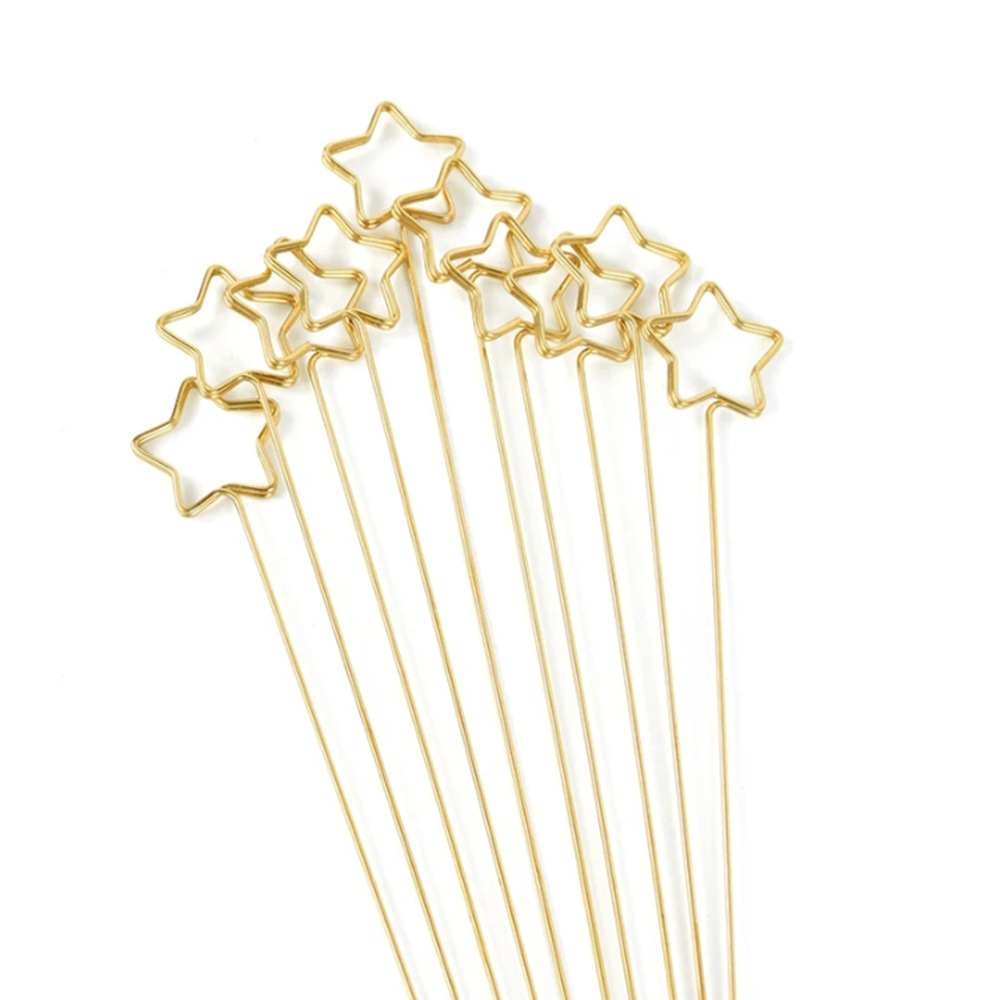 Porta Fiori in Metallo Dorato  - Floral Picks Wood recensione e prezzo