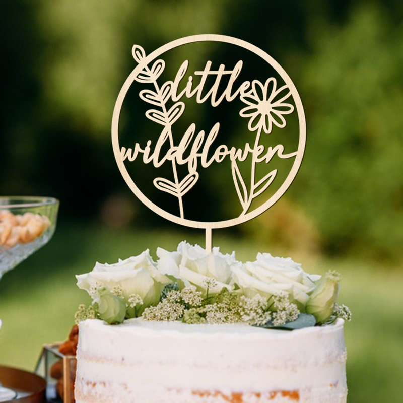 YOMDID Decorazione per Torta i - Floral Picks Wood recensione e prezzo